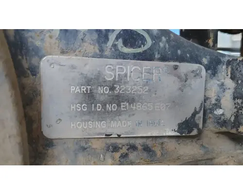 SPICER S110L Axle Assembly, Rear (Single or Rear)
