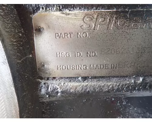 SPICER S110 Axle HousingRears (Rear)