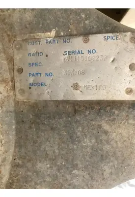 SPICER S110 Axle Housings (Rear)