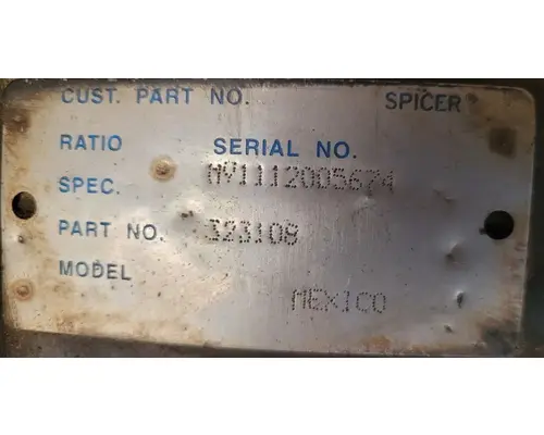 SPICER S110 Axle Housings (Rear)