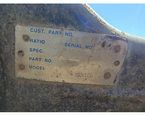 SPICER S110 Axle Housings (Rear)