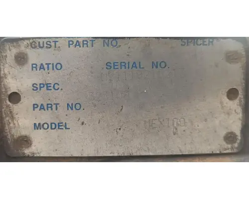 SPICER S110 Differential Housing (Single or Rear)