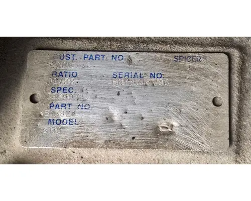 SPICER S110 Rear Rears (Tandem Rear or Single)