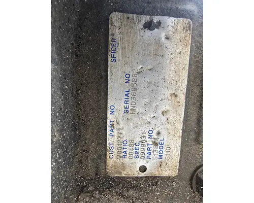 SPICER S110 Rear Rears (Tandem Rear or Single)