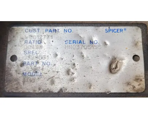 SPICER S110 Rear Rears (Tandem Rear or Single)