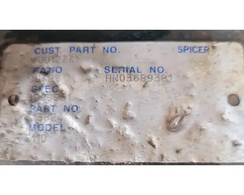 SPICER S110 Rear Rears (Tandem Rear or Single)