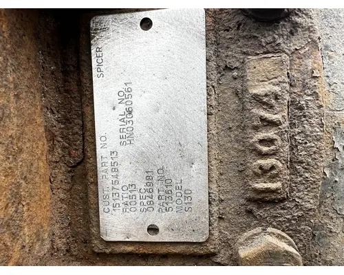 SPICER S130 Axle Assembly, Rear