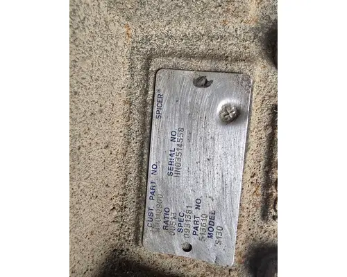 SPICER S130 Rear Rears (Tandem Rear or Single)