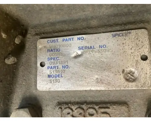 SPICER S130 Rear Rears (Tandem Rear or Single)