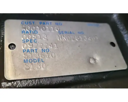 SPICER S130 Rear Rears (Tandem Rear or Single)