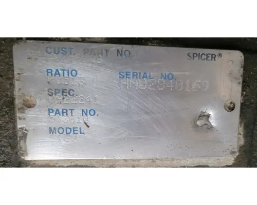 SPICER S130 Rear Rears (Tandem Rear or Single)