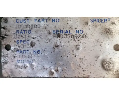 SPICER S130 Rear Rears (Tandem Rear or Single)