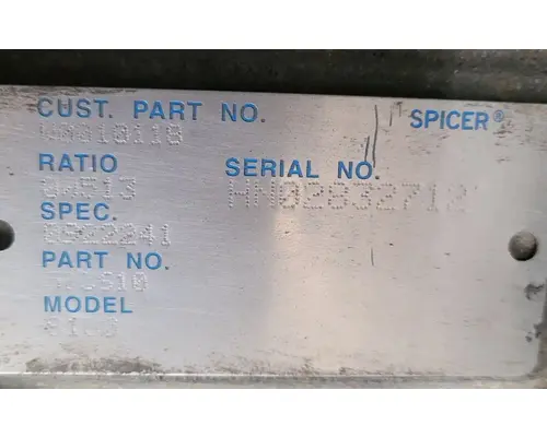 SPICER S130 Rear Rears (Tandem Rear or Single)