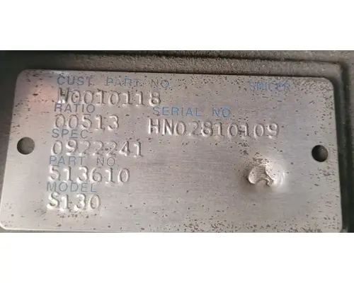 SPICER S130 Rear Rears (Tandem Rear or Single)