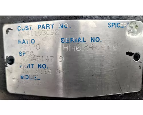 SPICER S150-S Differential (Single or Rear)