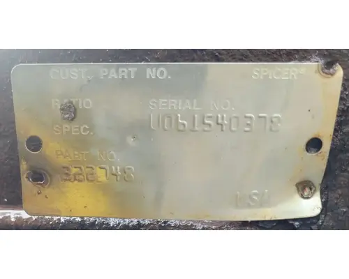 SPICER S23190 Axle Housings (Rear)