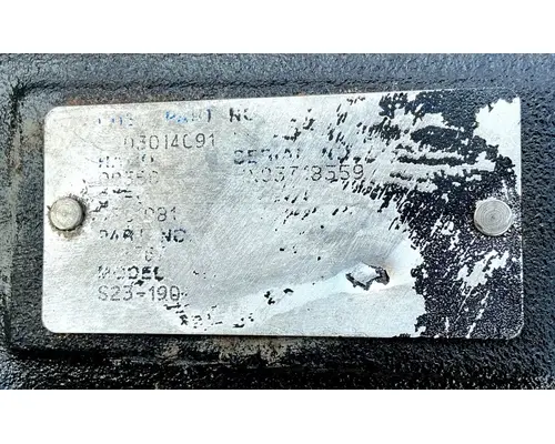 SPICER S23190 Rear Rears (Tandem Rear or Single)