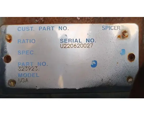 SPICER S26190D Axle Housings (Rear)