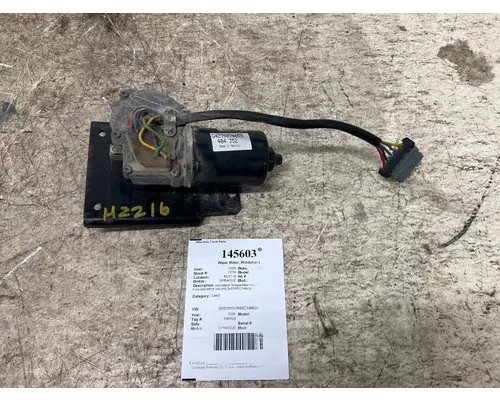 SPRAGUE E-006-118 Wiper Motor, Windshield