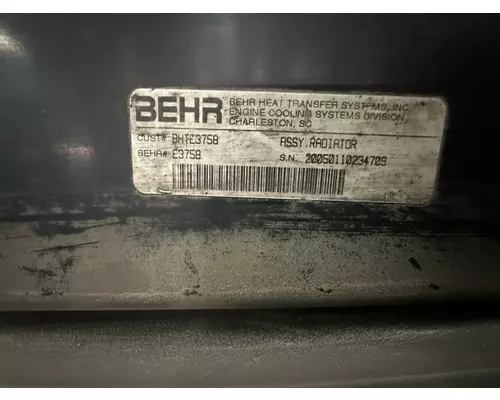 STERLING TRUCK A9500 series Cooling Assy. (Rad., Cond., ATAAC)