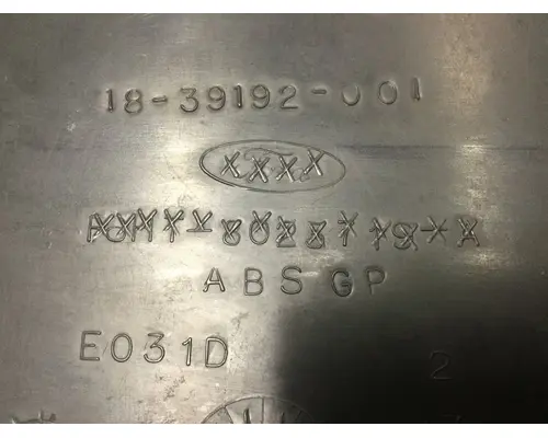 STERLING A9500 SERIES Body, Misc. Parts