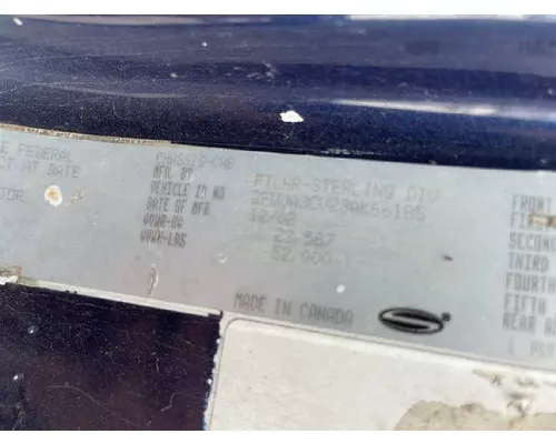 STERLING A9500 SERIES Complete Vehicle