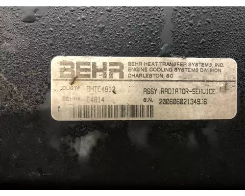 STERLING A9500 SERIES Cooling Assembly. (Rad., Cond., ATAAC)