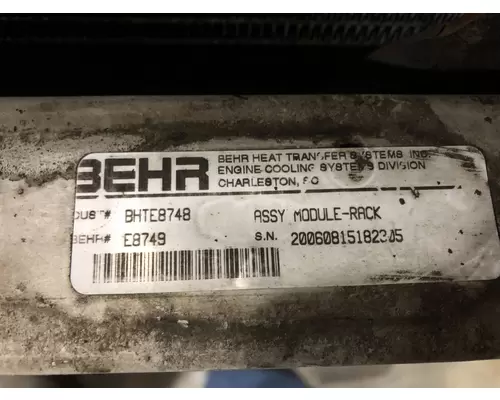 STERLING A9500 SERIES Cooling Assembly. (Rad., Cond., ATAAC)