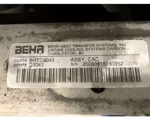 STERLING A9500 SERIES Cooling Assembly. (Rad., Cond., ATAAC)