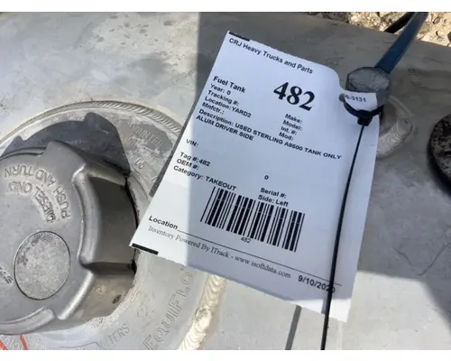 STERLING A9500 SERIES Fuel Tank