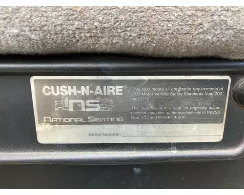 STERLING A9500 SERIES Seat (non-Suspension)