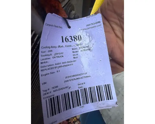 STERLING ACTERRA Cooling Assy. (Rad., Cond., ATAAC)