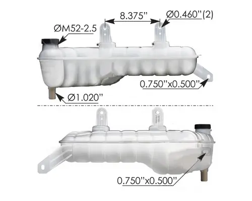 STERLING ACTERRA RADIATOR SURGE TANK