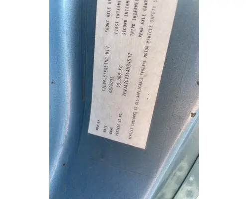 STERLING L9500 SERIES Complete Vehicle