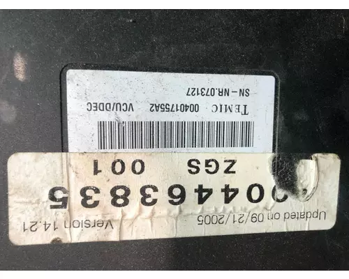 STERLING L9500 SERIES Electrical Misc. Parts