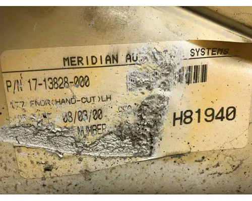 STERLING L9500 SERIES Fender