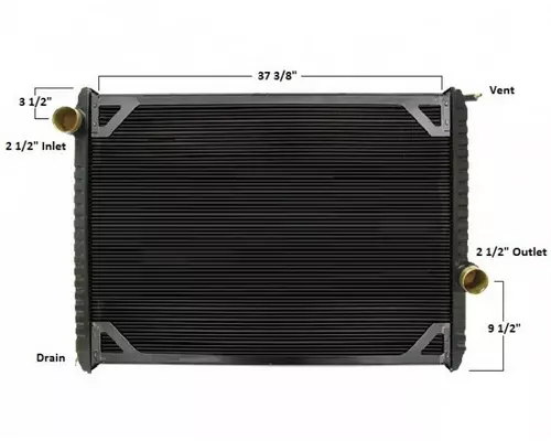 STERLING LT9500 RADIATOR ASSEMBLY