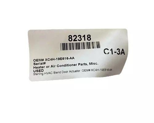 STERLING  Heater or Air Conditioner Parts, Misc.