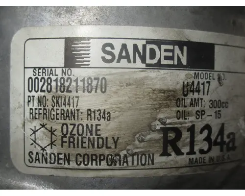 Air Conditioner Compressor SANDEN  Tim Jordan's Truck Parts, Inc.