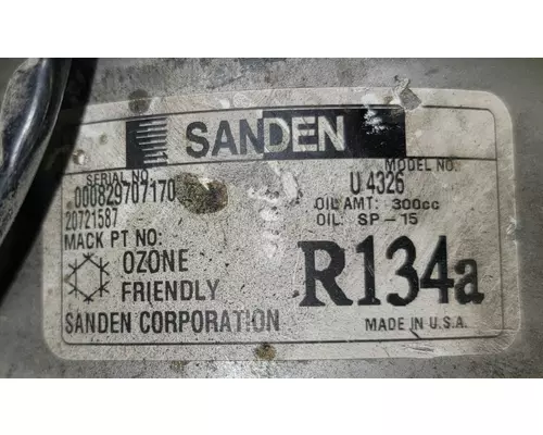 Air Conditioner Compressor SANDEN  Tim Jordan's Truck Parts, Inc.