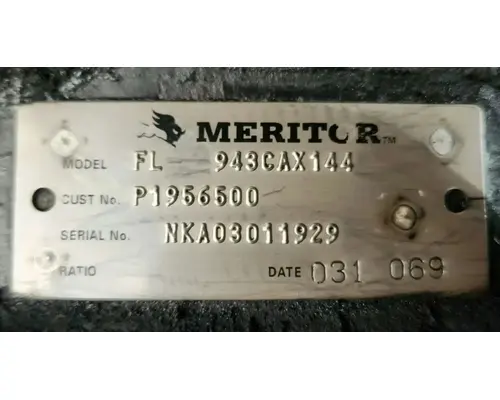 Seagrave Ladder Axle Assy, Fr (4WD)