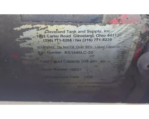 Seagrave Other Fuel Tank