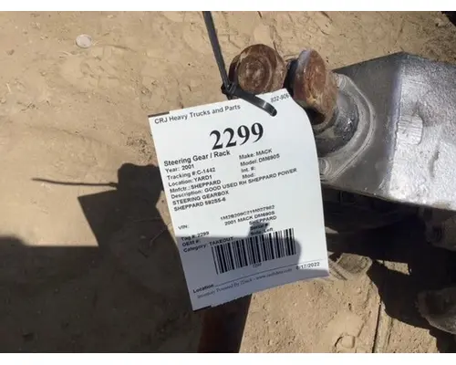 Steering Gear / Rack SHEPPARD DM690S Crj Heavy Trucks And Parts