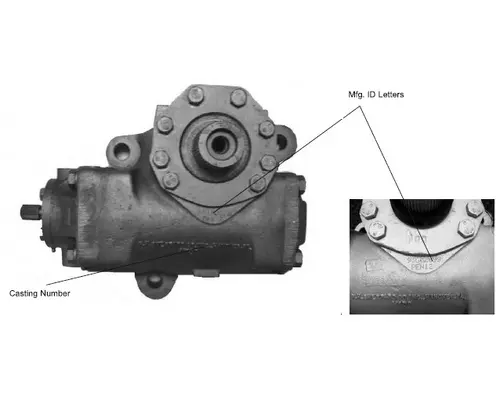 Steering Gear / Rack SHEPPARD M100-PET1 LKQ Western Truck Parts