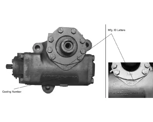 Steering Gear / Rack SHEPPARD M100-PCL1 LKQ Heavy Truck - Goodys