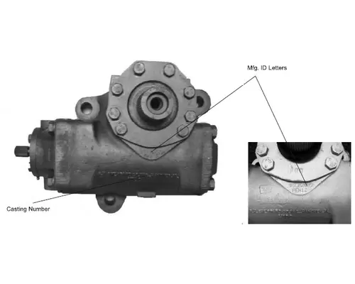 Steering Gear / Rack SHEPPARD M100-PHD1 LKQ Western Truck Parts