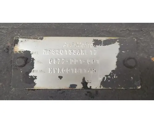 Spartan Gladiator Axle Assy, Fr (4WD)