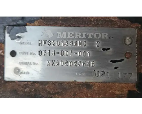 Spartan Gladiator Axle Assy, Fr (4WD)