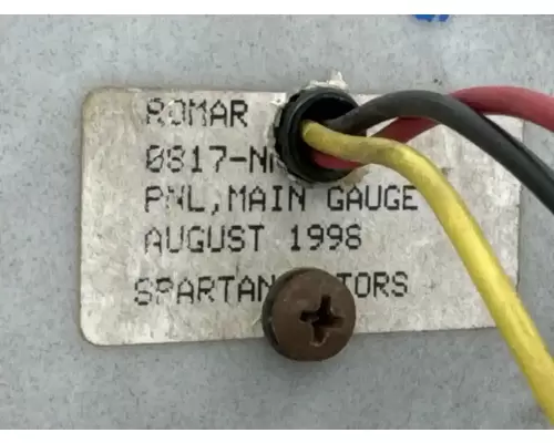Spartan Gladiator Instrument Cluster