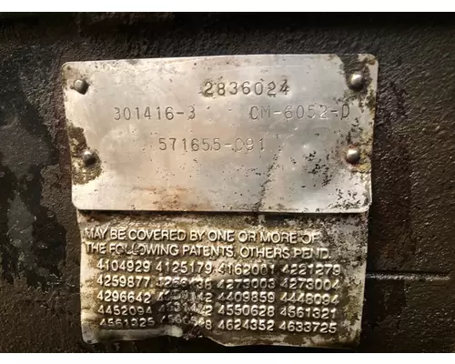 Spicer (Ttc) CM6052D Transmission